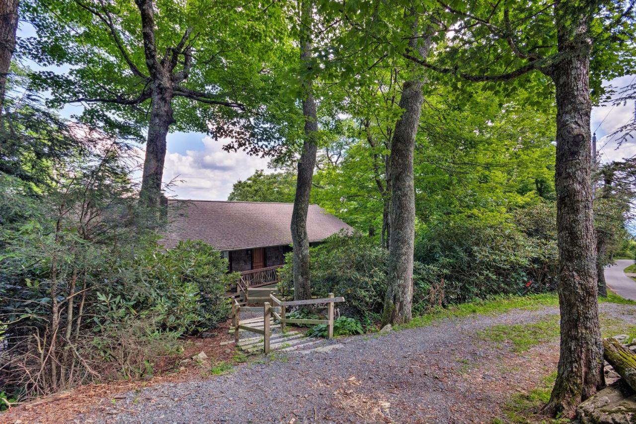 Cabin With Hot Tub And Mountain Views Less Than 5 Mi To Boone Blowing Rock Exterior foto