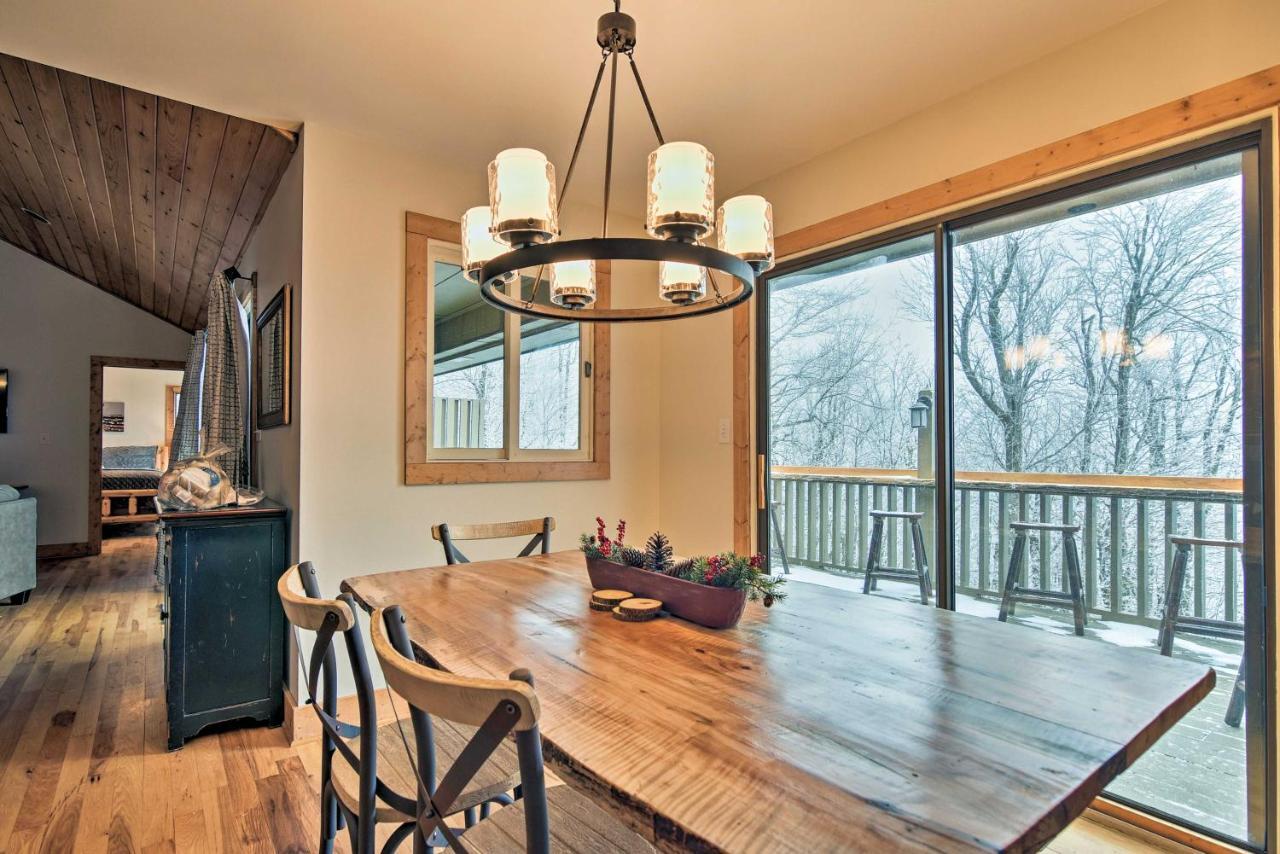 Cabin With Hot Tub And Mountain Views Less Than 5 Mi To Boone Blowing Rock Exterior foto