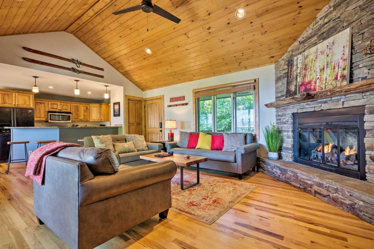 Cabin With Hot Tub And Mountain Views Less Than 5 Mi To Boone Blowing Rock Exterior foto