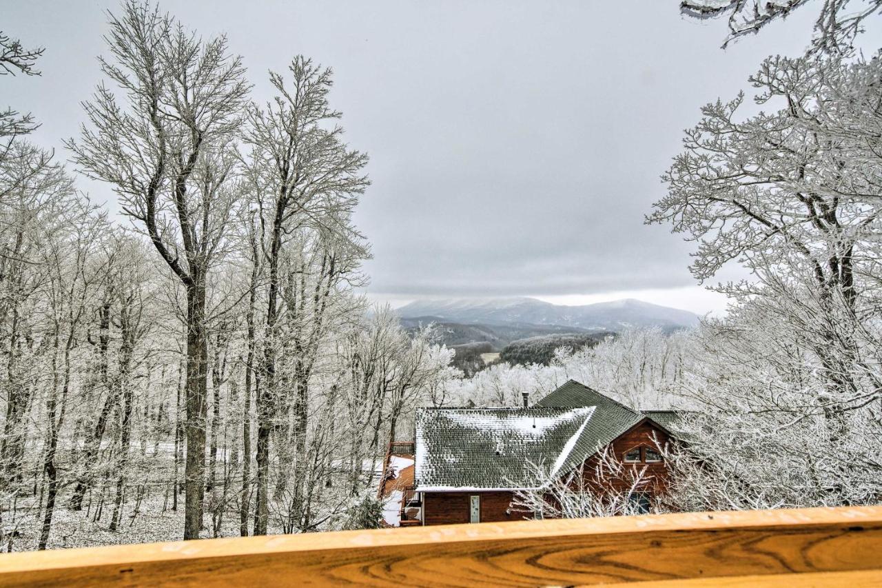 Cabin With Hot Tub And Mountain Views Less Than 5 Mi To Boone Blowing Rock Exterior foto