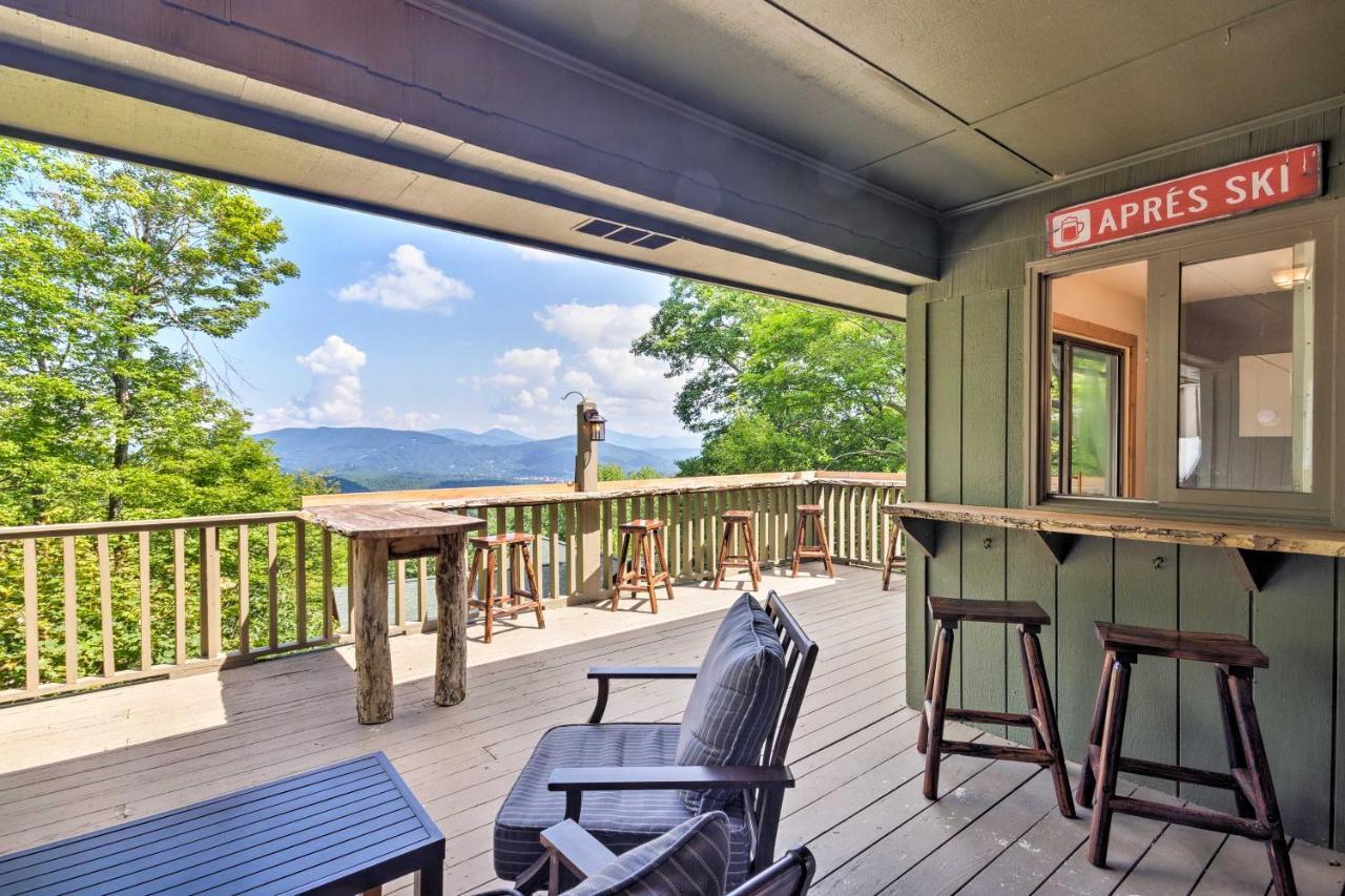 Cabin With Hot Tub And Mountain Views Less Than 5 Mi To Boone Blowing Rock Exterior foto